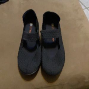Bernie Mev 2inch Mary Jane black comfort shoes